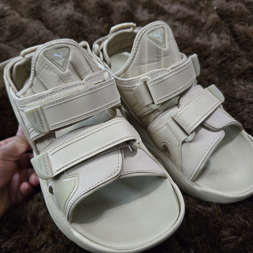 Puma Kids Sandals - Cream